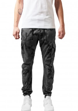 Urban Classics - Ανδρικό Παντελόνι Cargo TB1611 Urban Classics Camo Grey Camo