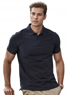 Tee Jays - Ανδρική Μπλούζα Polo 1400 Tee Jays Heavy Pique Navy