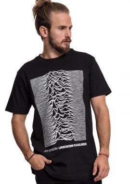Merchcode - T-Shirt Joy Divison UP Tee Merchcode MC075 Black