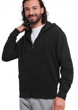 Russell - Φούτερ με Κουκούλα και Φερμουάρ Authentic Zip Hoodie R-266M-0 Russell Black