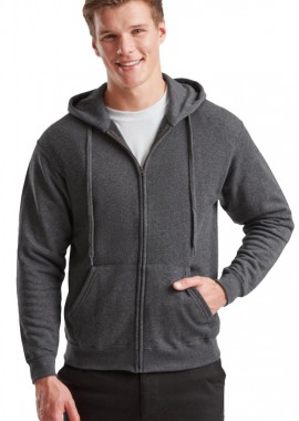 Φούτερ Classic Zip Hoodie 62-062-0 Fruit of the Loom Dark Heather Grey