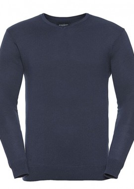 Πουλόβερ V-Neck R-710M-0 Russell French Navy