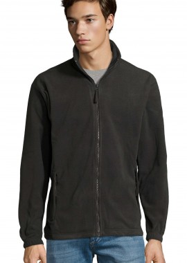 SOLS - Ανδρική Ζακέτα Fleece 55000 SOL'S North Charcoal Grey