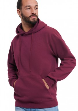 Φούτερ με Κουκούλα Russell R-575M-0 White Burgundy