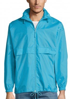 Αντιανεμικό Μπουφάν Surf 32000 SOL'S Unisex Kelly Green Atoll Blue