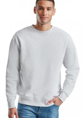 Φούτερ 62-154-0 Fruit of the Loom Premium Set In Heather Grey