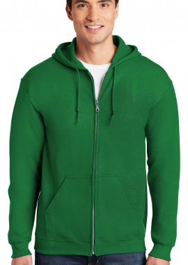 Φούτερ Ζακέτα με Κουκούλα 18600 Gildan Heavy Blend Zip Hoodie Irish Green