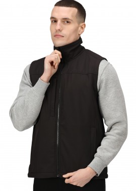 Γιλέκο Softshell TRA788 Regatta Flux Bodywarmer Black/Black