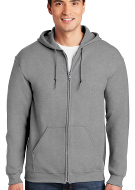 Gildan - Φούτερ Ζακέτα με Κουκούλα 18600 Gildan Heavy Blend Zip Hoodie Sport Grey