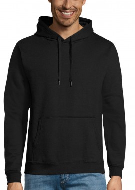 Φούτερ Hoodie Snake 47101 SOL'S Aqua Black