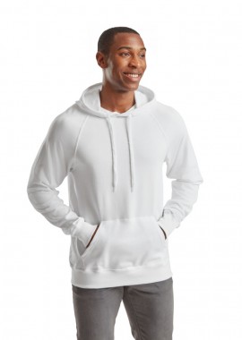 Fruit of the Loom - Φούτερ Hoodie 62-140-0 Fruit of the Loom Lightweight White