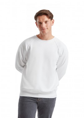 Φούτερ Classic Raglan 62-216-0 Fruit of the Loom White