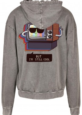 Oversized Premium Hoodie Old But Still Cool Pop Culture Asphalt