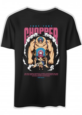 Pop Culture - T-Shirt One Piece Chopper Pop Culture Black