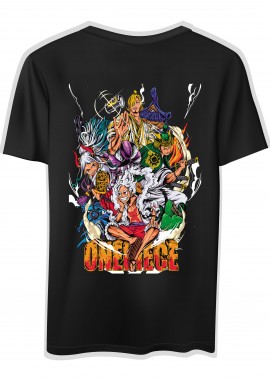 Pop Culture - T-Shirt One Piece Lets Go Pop Culture Black