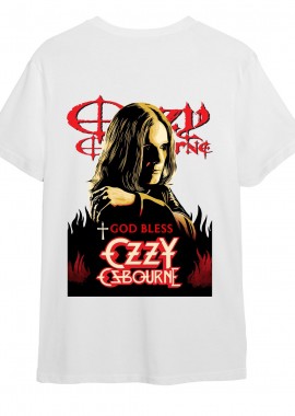 Rock Avenue - T-Shirt Ozzy Osbourne 1 Rock Avenue White