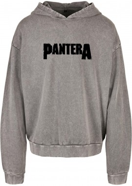 Rock Avenue - Oversized Premium Hoodie Pantera Band Logo Art Rock Avenue Asphalt