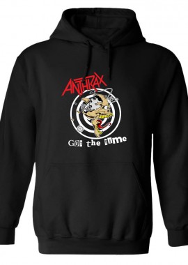 Rock Avenue - Hoodie Anthrax Got The Time Rock Avenue Black