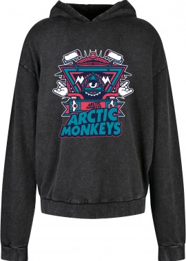 Rock Avenue - Oversized Premium Hoodie Arctic Monkeys Art1 Rock Avenue Black