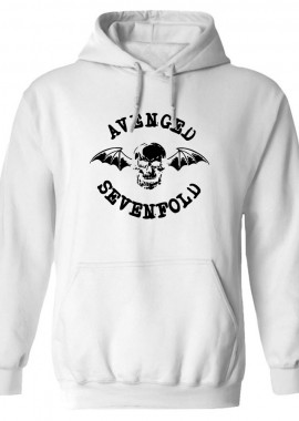 Hoodie Avenged Sevenfold Art1 Rock Avenue White