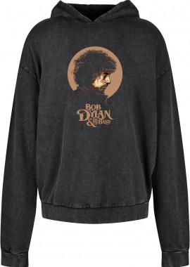 Oversized Premium Hoodie Bob Dylan Art Design Rock Avenue Black