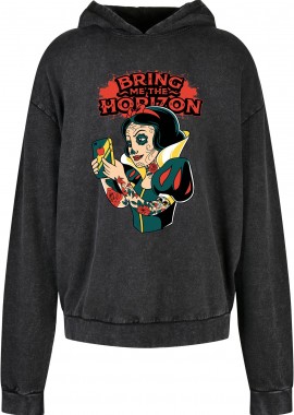 Rock Avenue - Oversized Premium Hoodie Bring Me The Horizon Art1 Rock Avenue Black