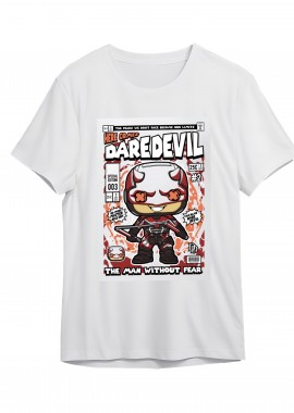 T-Shirt DareDevil Pop Culture White