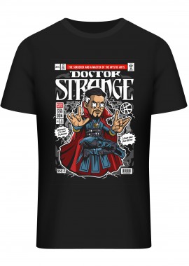 T-Shirt Dr Strange Pop Culture Black