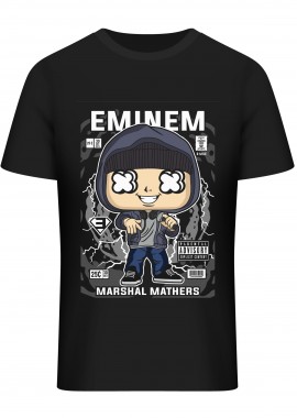 T-Shirt Eminem 8 Mile Pop Culture Black
