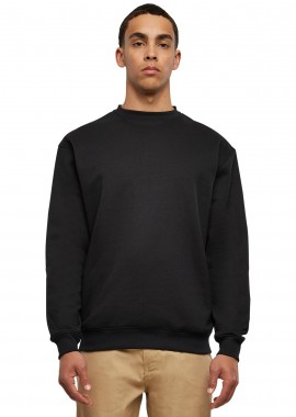 Urban Classics - Φούτερ Crewneck Sweatshirt TB014E-00007 Urban Classics Black Μαύρο