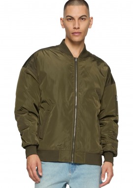 Urban Classics - Oversized Bomber Jacket Urban Classics TB1619 Dark Olive