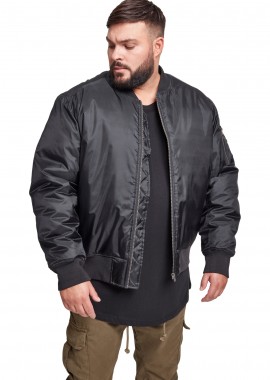 Ανδρικό Μπουφάν Bomber TB861 Urban Classics Burgundy Black
