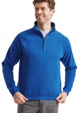 Φούτερ 62-032-0 Fruit of the Loom Premium Zip Neck Royal