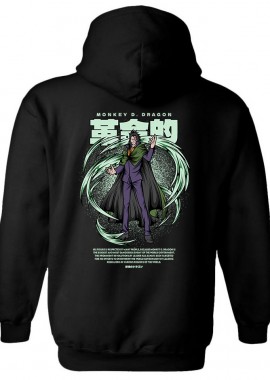 Pop Culture - Hoodie One Piece Monkey D. Dragon Pop Culture Black