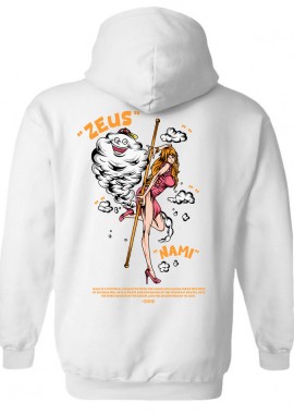 Hoodie One Piece Nami Pop Culture White