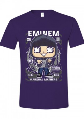 T-Shirt Eminem 8 Mile Pop Culture Purple