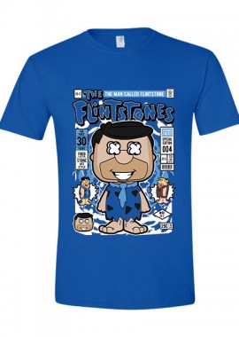 Pop Culture - T-Shirt Fred Flinstones Pop Culture Royal