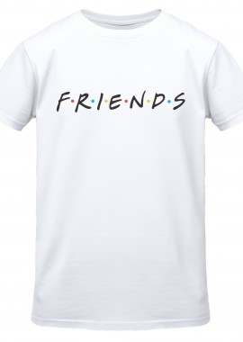 T-Shirt Friends Pop Culture White