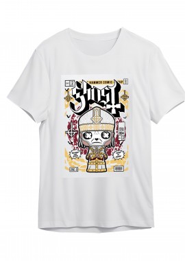 T-Shirt Ghost Pop Culture White