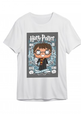 T-Shirt Harry Potter Pop Culture White
