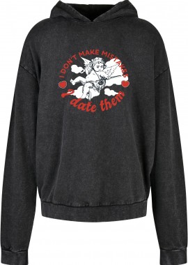 Pop Culture - Oversized Premium Hoodie I Dont Make Mistakes | I Date Them Pop Culture Black