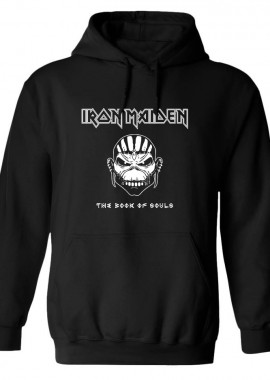 Rock Avenue - Hoodie Iron Maiden Book Of Souls Rock Avenue Black