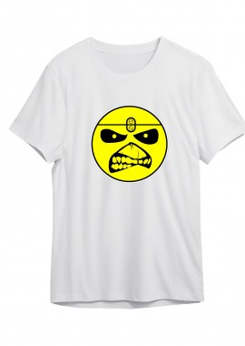 Rock Avenue - T-Shirt Iron Maiden Logo Rock Avenue White