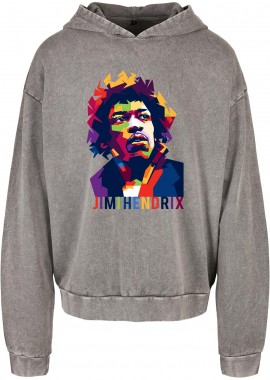Rock Avenue - Oversized Premium Hoodie J Hendrix Art1 Rock Avenue Asphalt