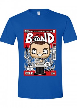 T-Shirt James Bond Pop Culture Royal