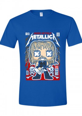 T-Shirt James Hetfield Metallica Pop Culture Royal