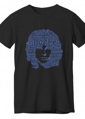 T-Shirt Jim Morrison Rock Avenue Black