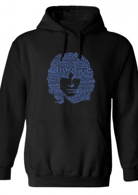 Rock Avenue - Hoodie Jim Morrison Rock Avenue Black