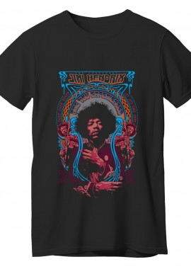 Rock Avenue - T-Shirt Jimi Hendrix Are You Experienced Rock Avenue Black
