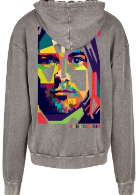 Oversized Premium Hoodie K Cobain Art1 Rock Avenue Asphalt